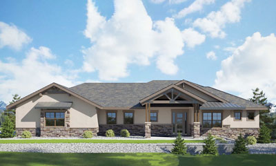 Colorado Springs Home Builder Ranch Floor Plan